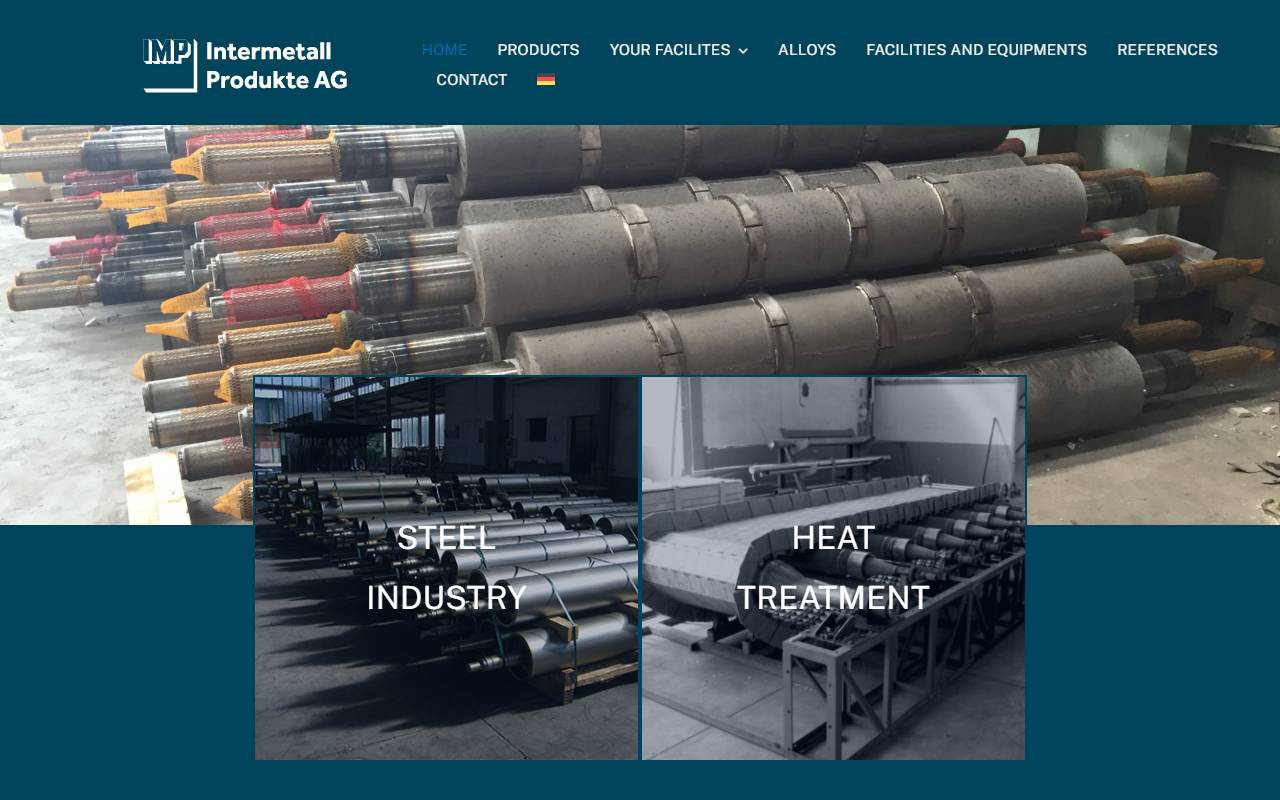 Anteprima del sito: Intermetall Produkte AG