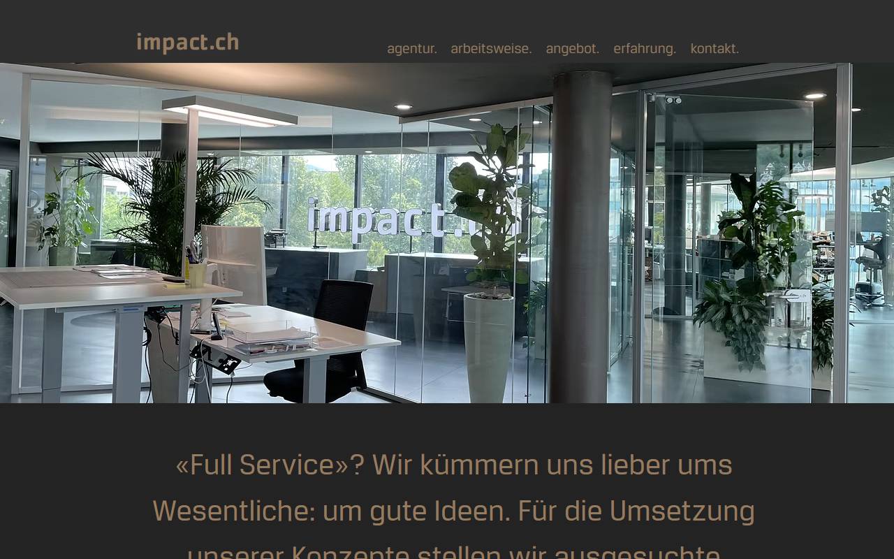 Anteprima del sito: IMPACT ZERO REAL ESTATE AG
