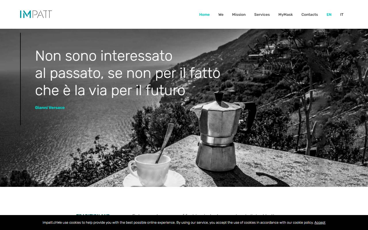 Anteprima del sito: IMPATT SA
