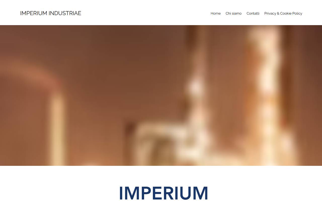 Anteprima del sito: Imperium Industriae SA