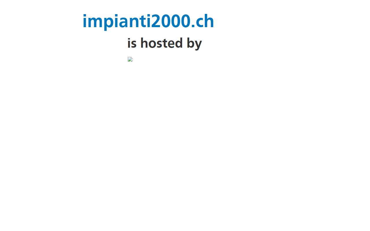 Anteprima del sito: Impianti 2000 Sagl