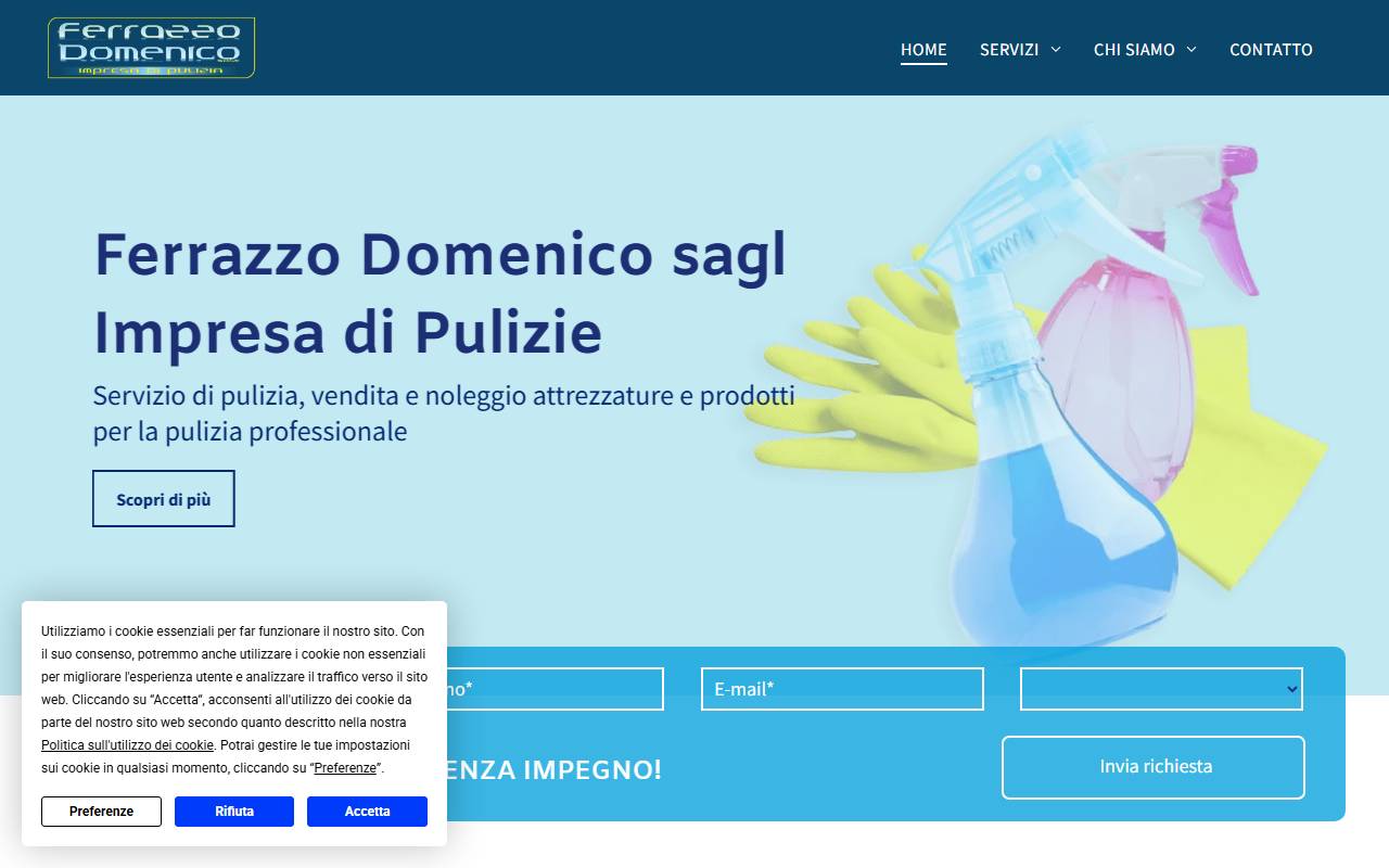 Anteprima del sito: Ferrazzo Domenico Sagl