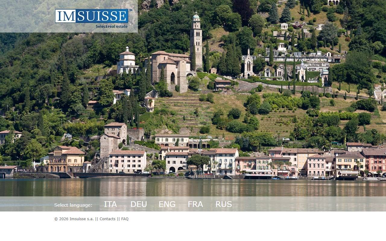 Anteprima del sito: I.S. Imsuisse S.A.