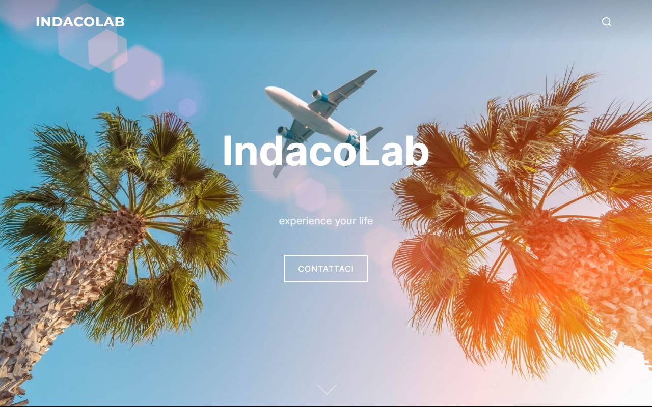 Anteprima del sito: Indaco Lab Sagl