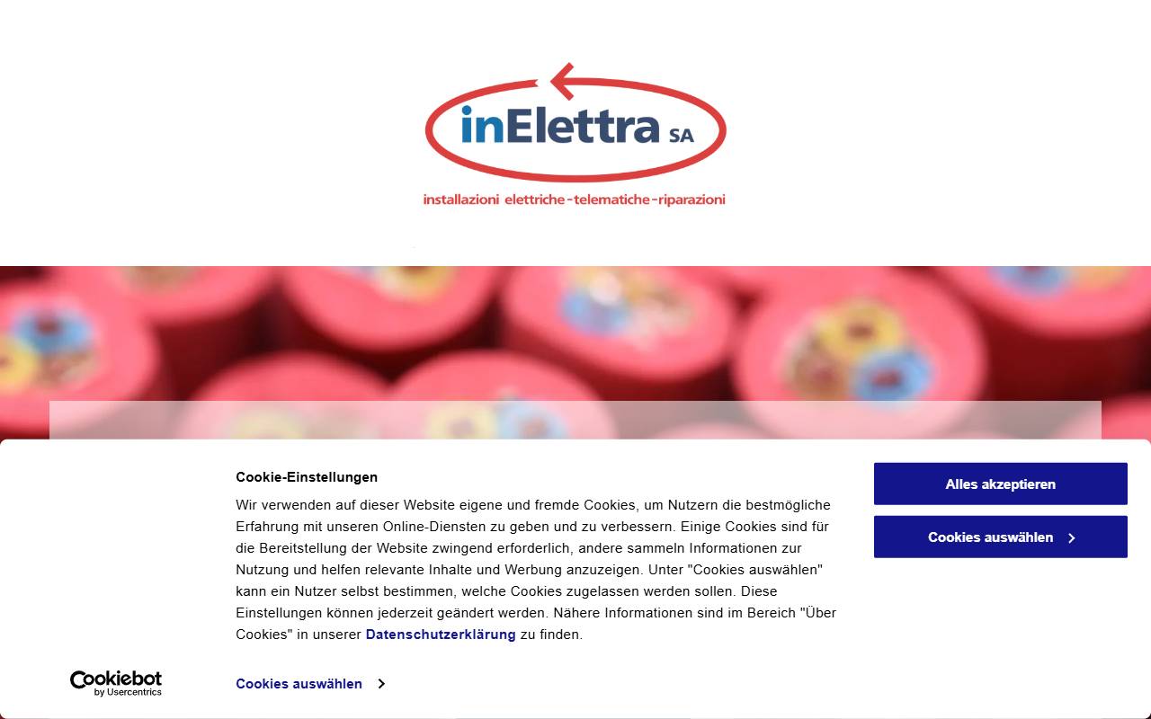 Anteprima del sito: inElettra SA