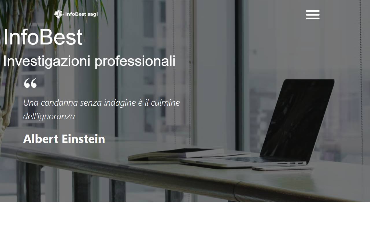 Anteprima del sito: InfoBest Sagl
