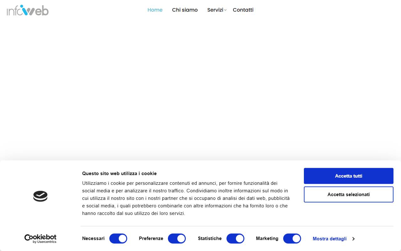 Anteprima del sito: InfoWeb Sagl