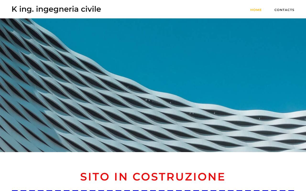 Anteprima del sito: K.ING. studio d'ingegneria Sagl