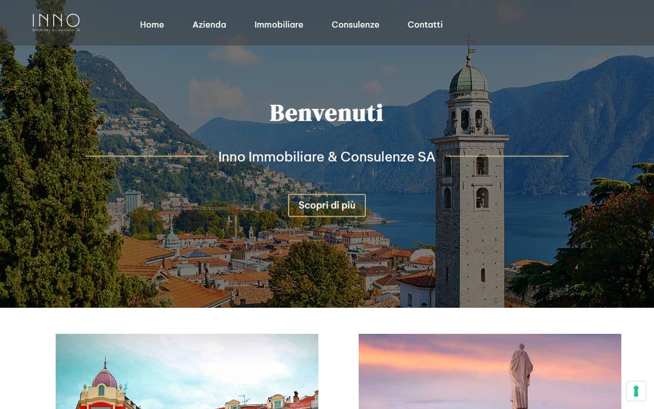 Anteprima del sito: Inno Immobiliare & Consulenze SA
