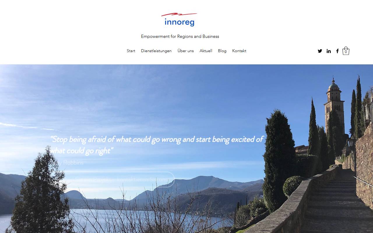 Anteprima del sito: INNOREG SAGL
