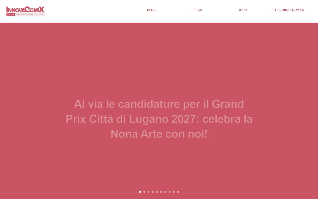Anteprima del sito: InnovaComiX SA