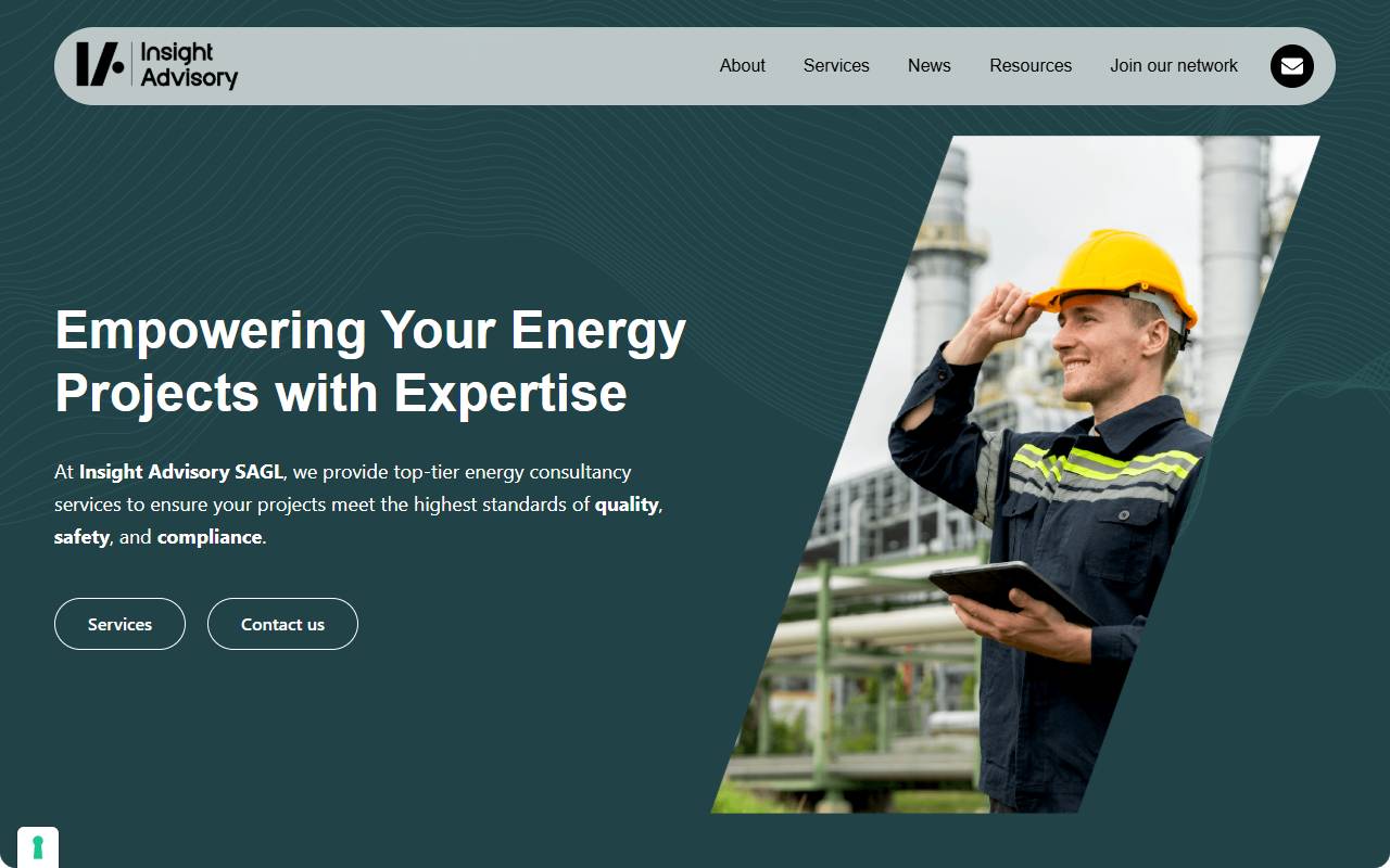 Anteprima del sito: Insight Advisory Sagl