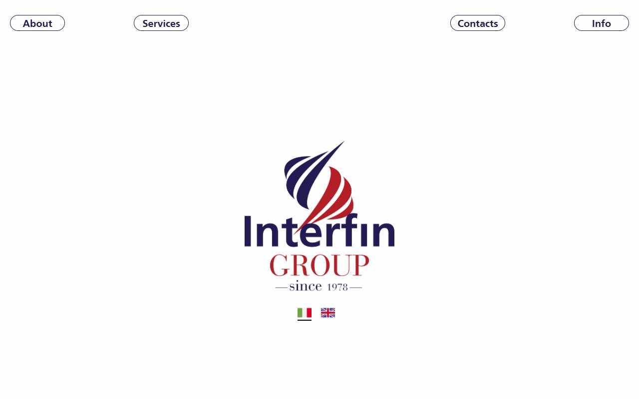 Anteprima del sito: Interfin Group SA