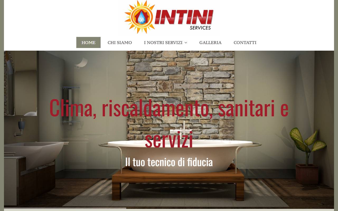 Anteprima del sito: INTINI TERMOIDRAULICA di Intini Alessandro