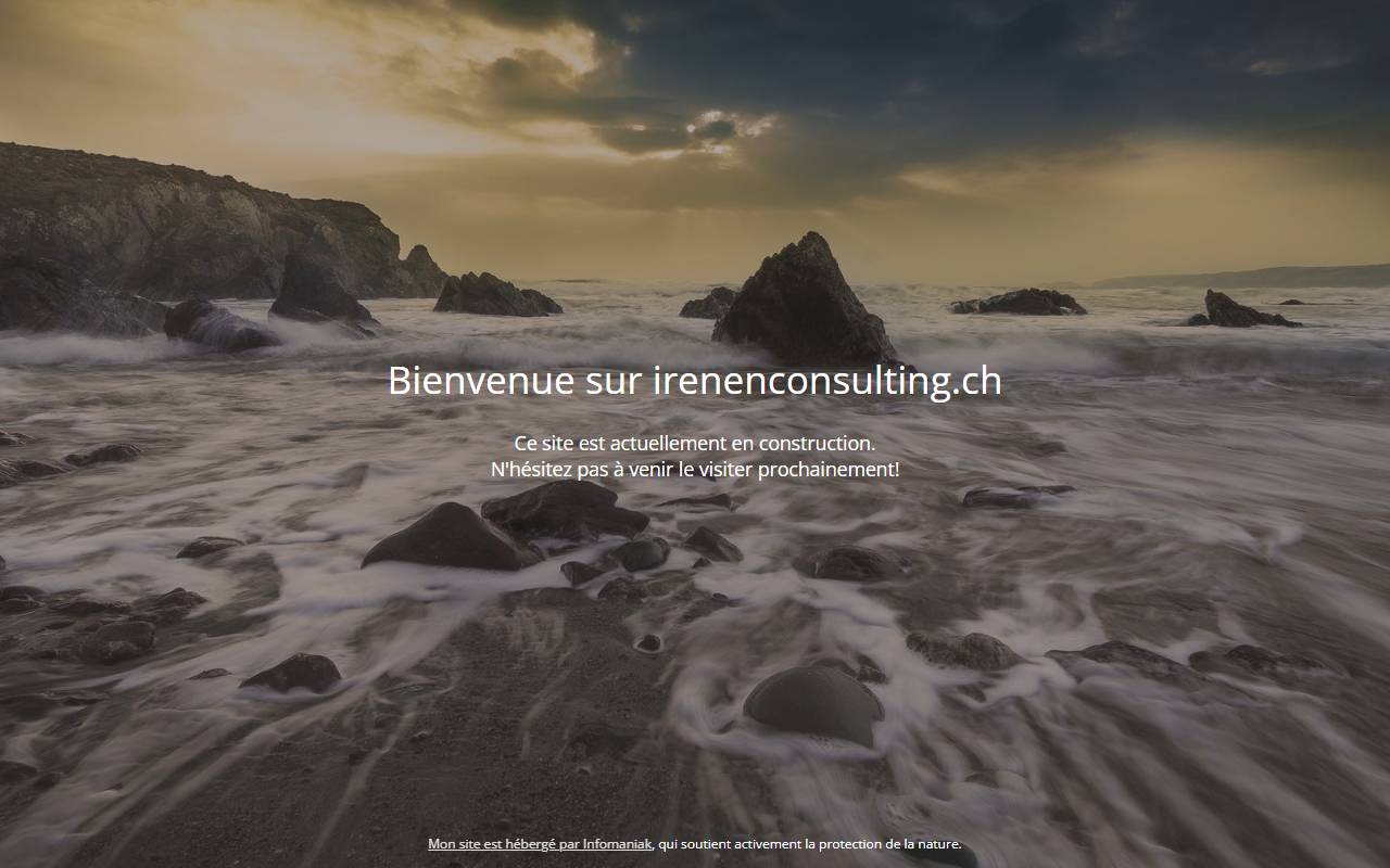Anteprima del sito: Irenen Consulting
