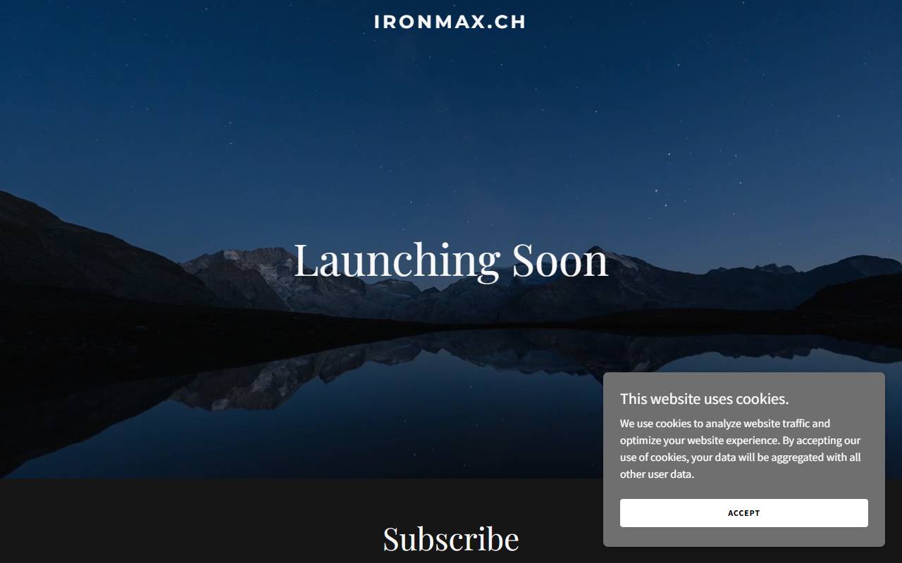 Anteprima del sito: Ironmax SA