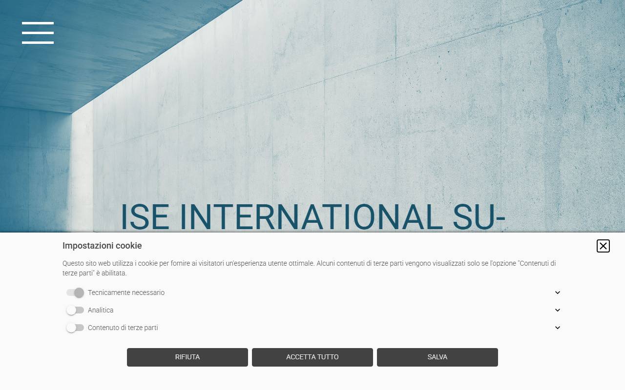 Anteprima del sito: I.S.E. - International Supervisors & Experts SA