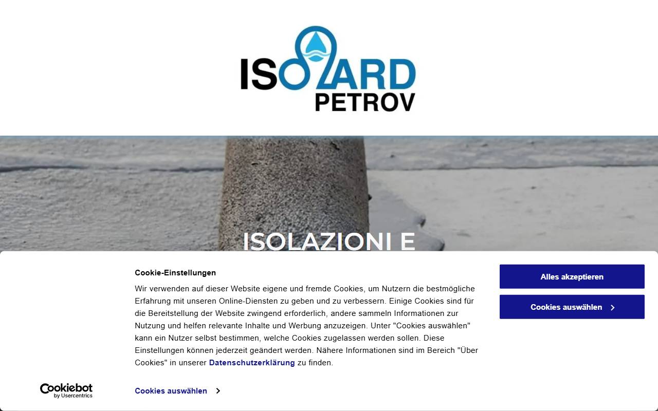 Anteprima del sito: Isonard - Petrov