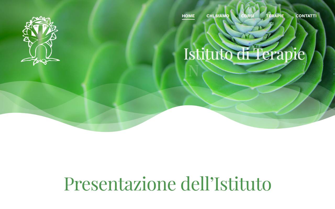 Anteprima del sito: Istituto di terapie naturalistiche di Frey Annemarie