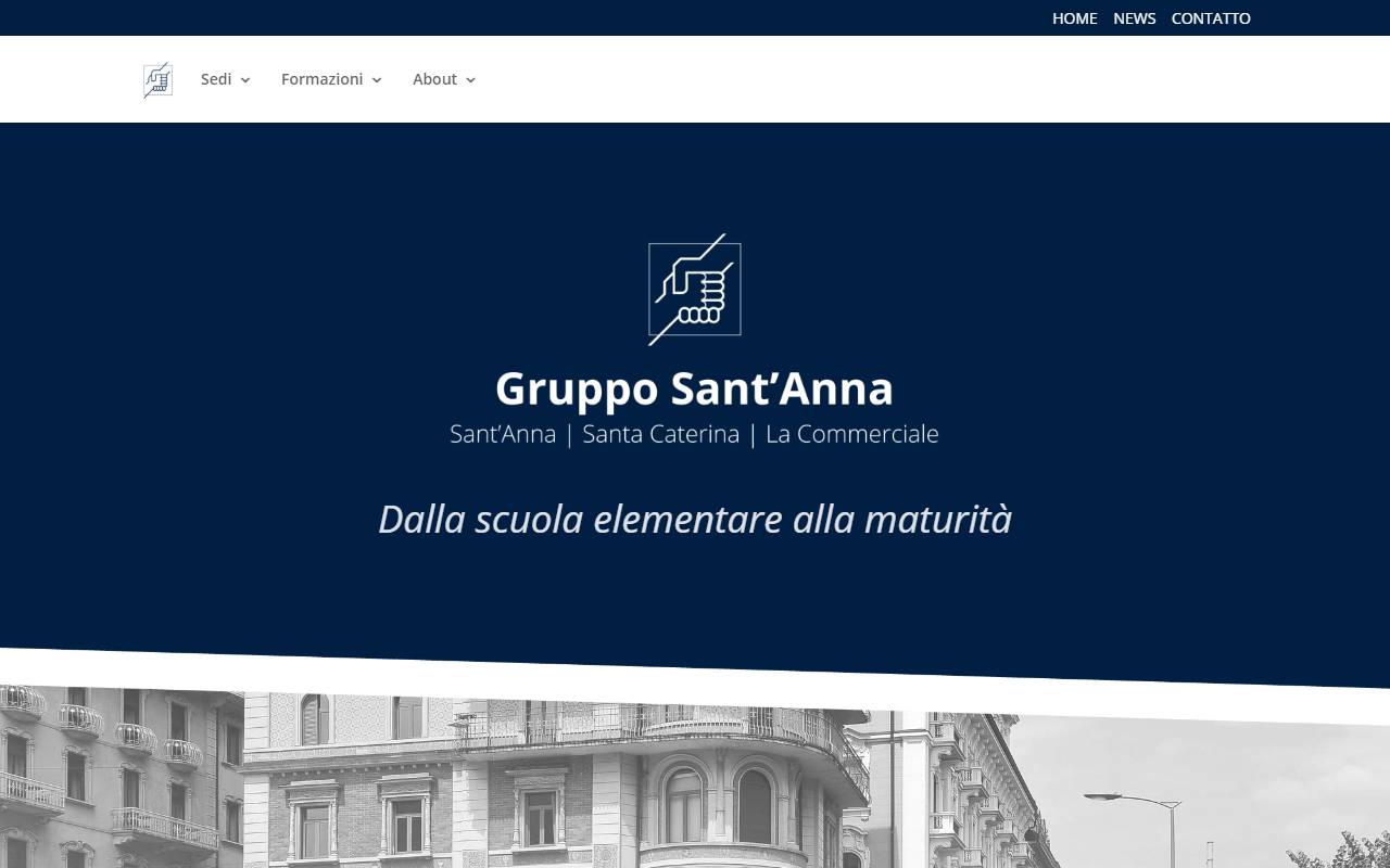 Anteprima del sito: ISTITUTO SANT'ANNA E SCUOLE ASSOCIATE SA