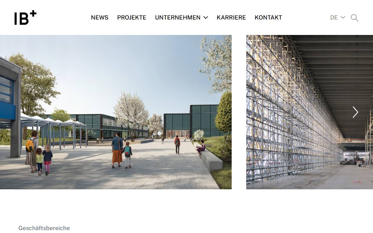 Anteprima del sito: Itten+Brechbühl AG, succursale di Paradiso