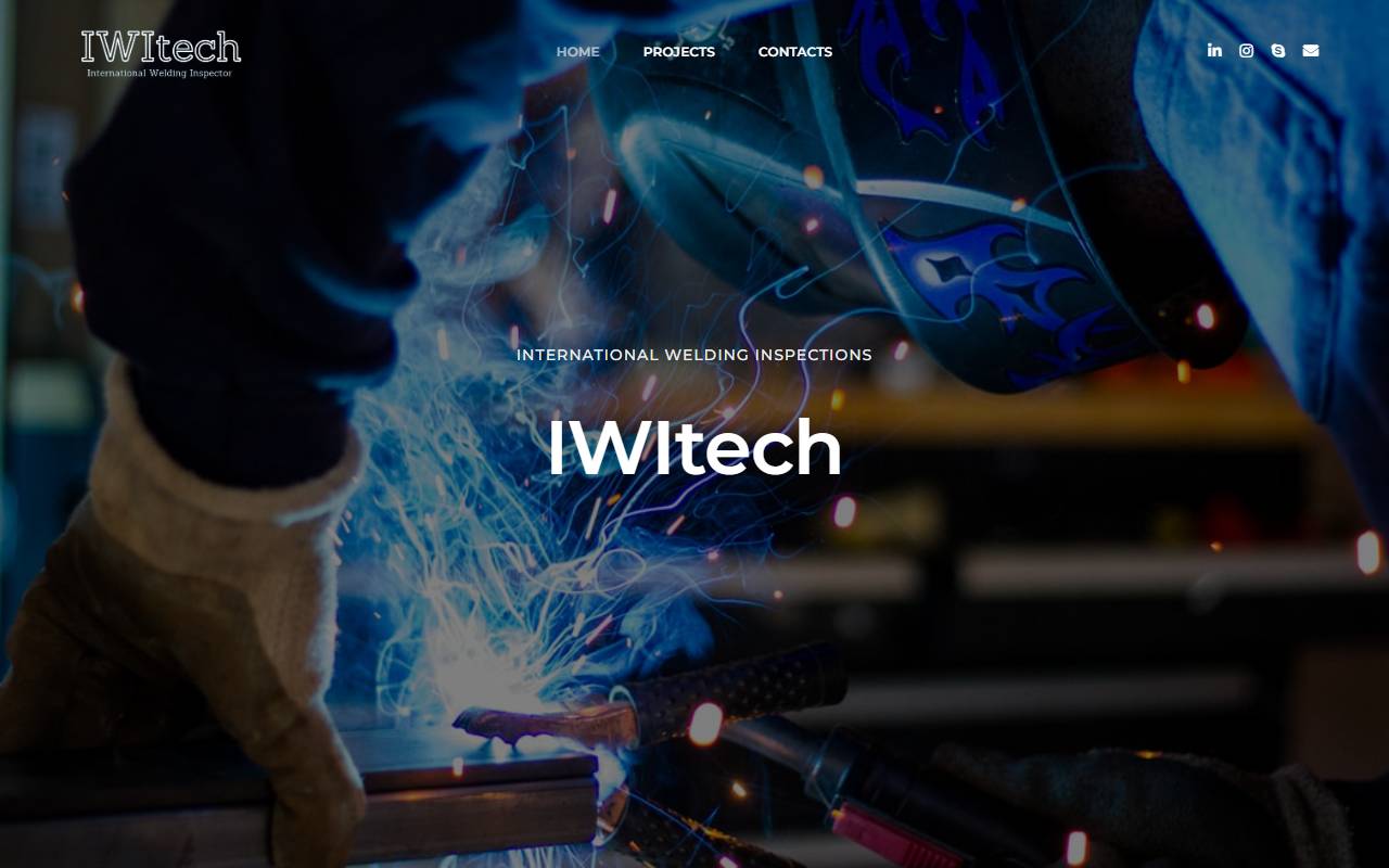 Anteprima del sito: IWItech di Erasmo Nuzzi