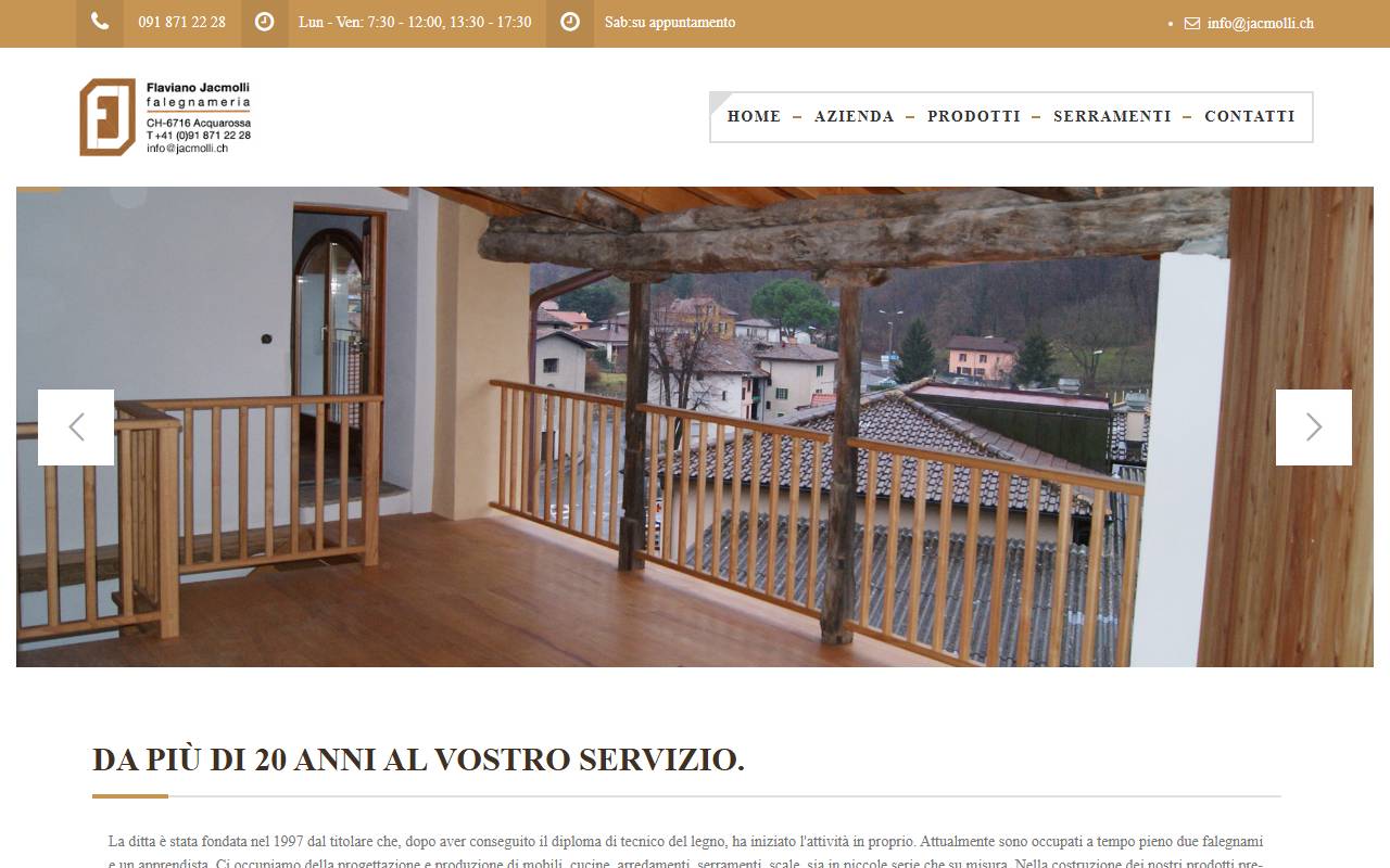 Anteprima del sito: Jacmolli Flaviano