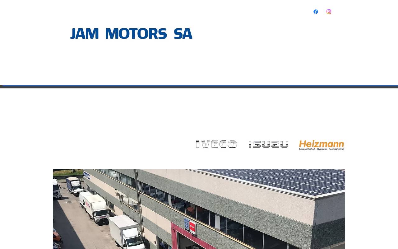 Anteprima del sito: Jam Motors SA