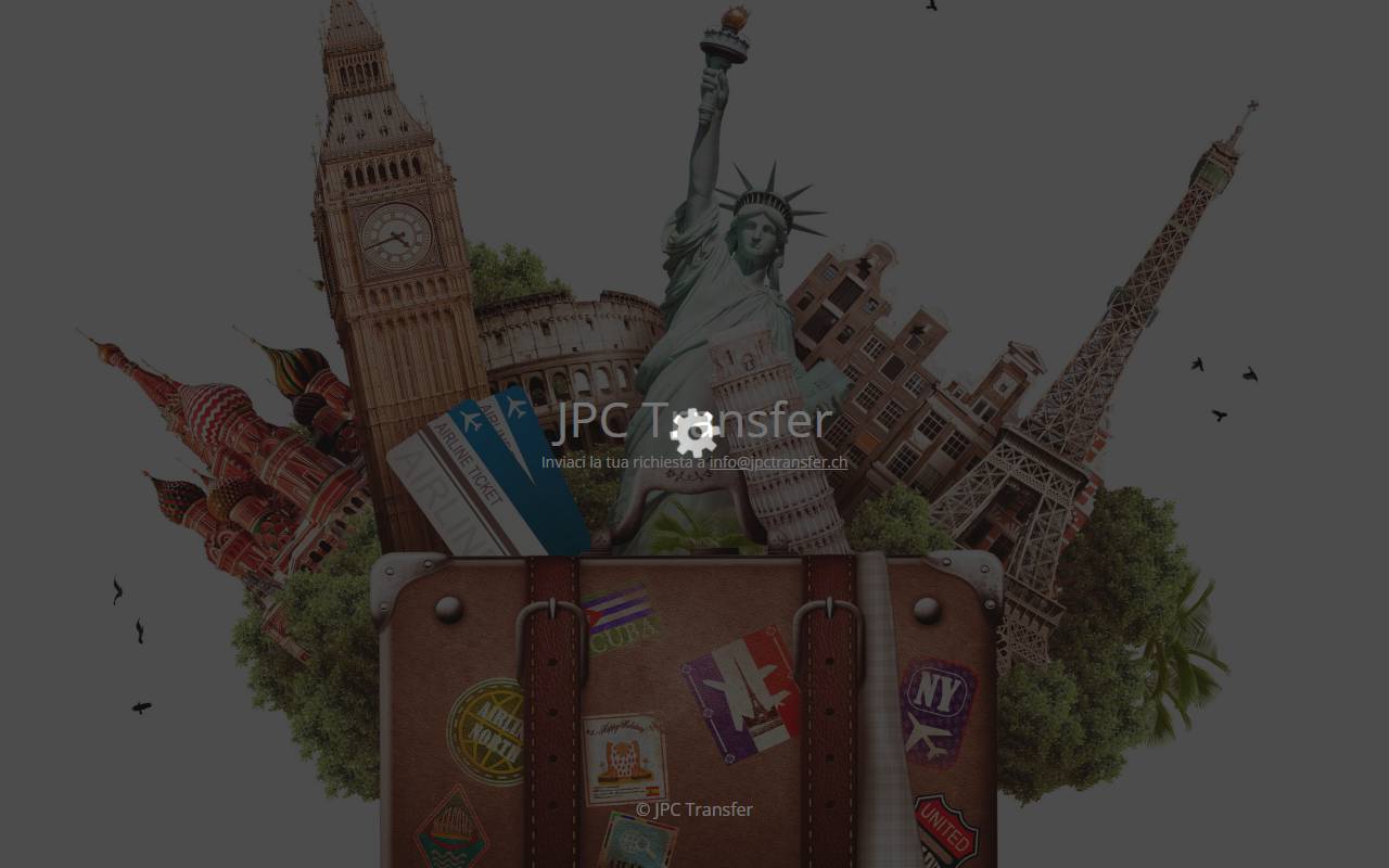 Anteprima del sito: JPC Transfer Sagl