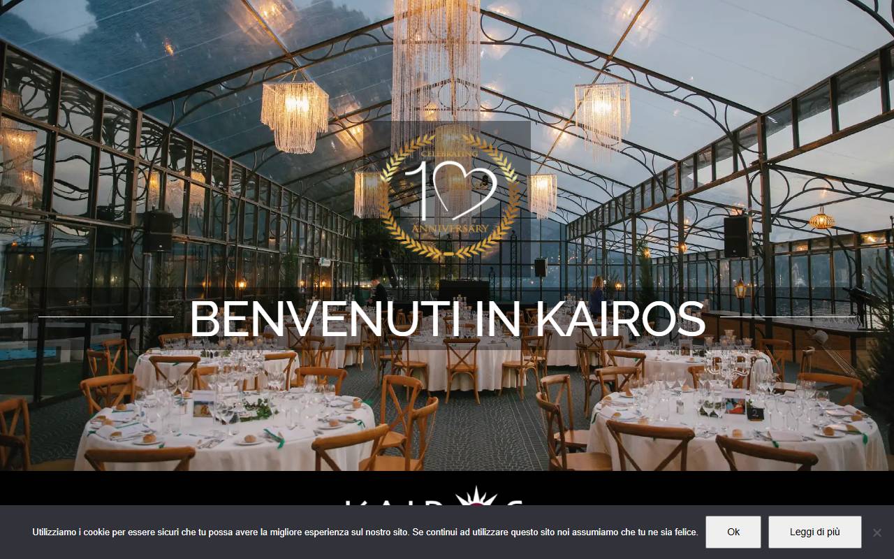 Anteprima del sito: KAIROS ALLESTIMENTI SA