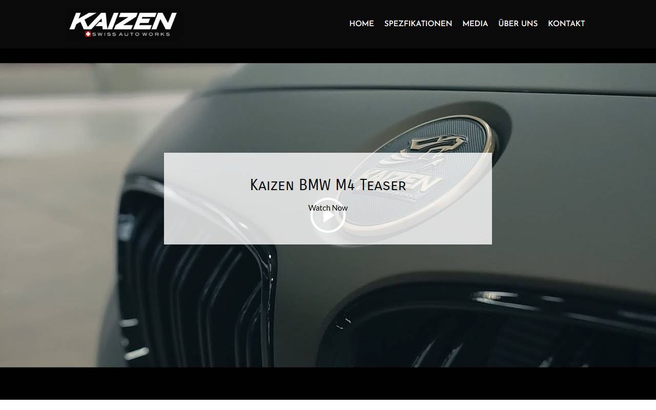 Anteprima del sito: Kaizen Swiss AG