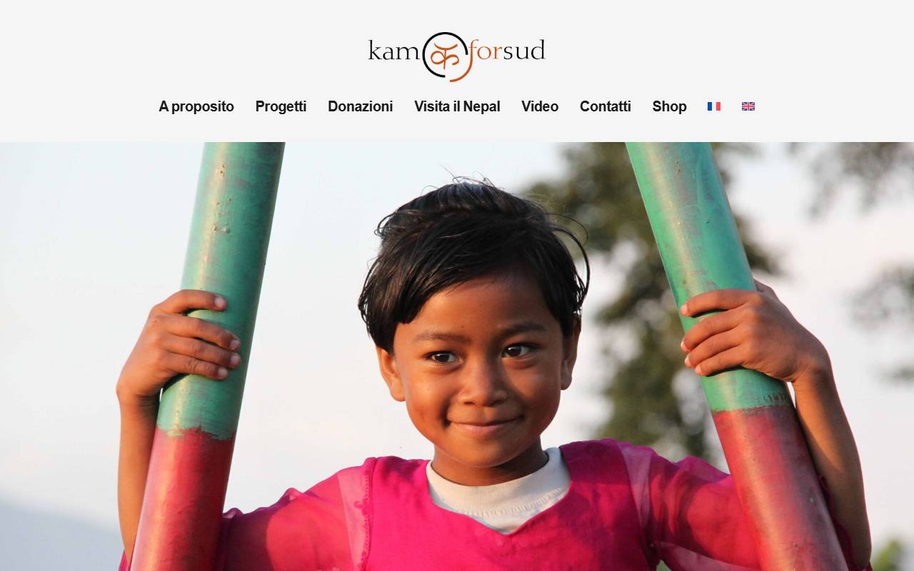 Anteprima del sito: Associazione Kam For Sud