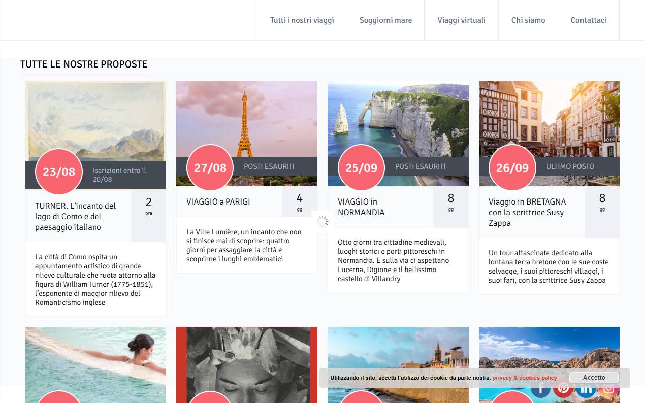 Anteprima del sito: Karis Events Sagl