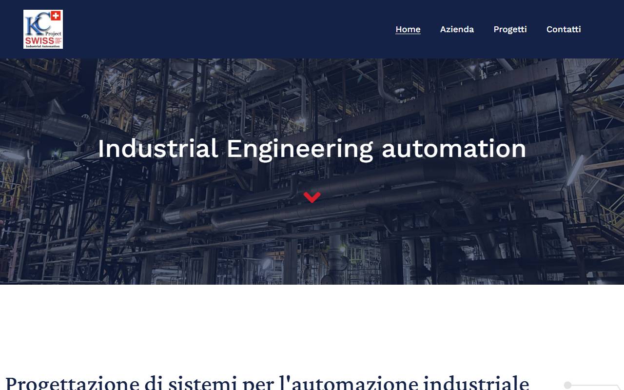 Anteprima del sito: KCproject SA