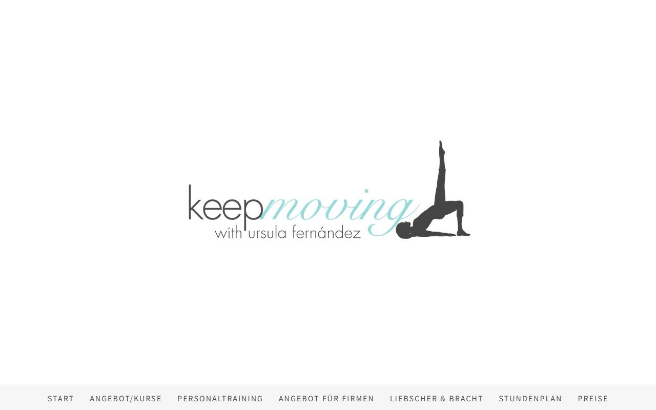 Anteprima del sito: Keep Moving Sagl