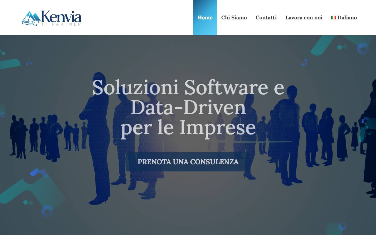 Anteprima del sito: Kenvia Sagl