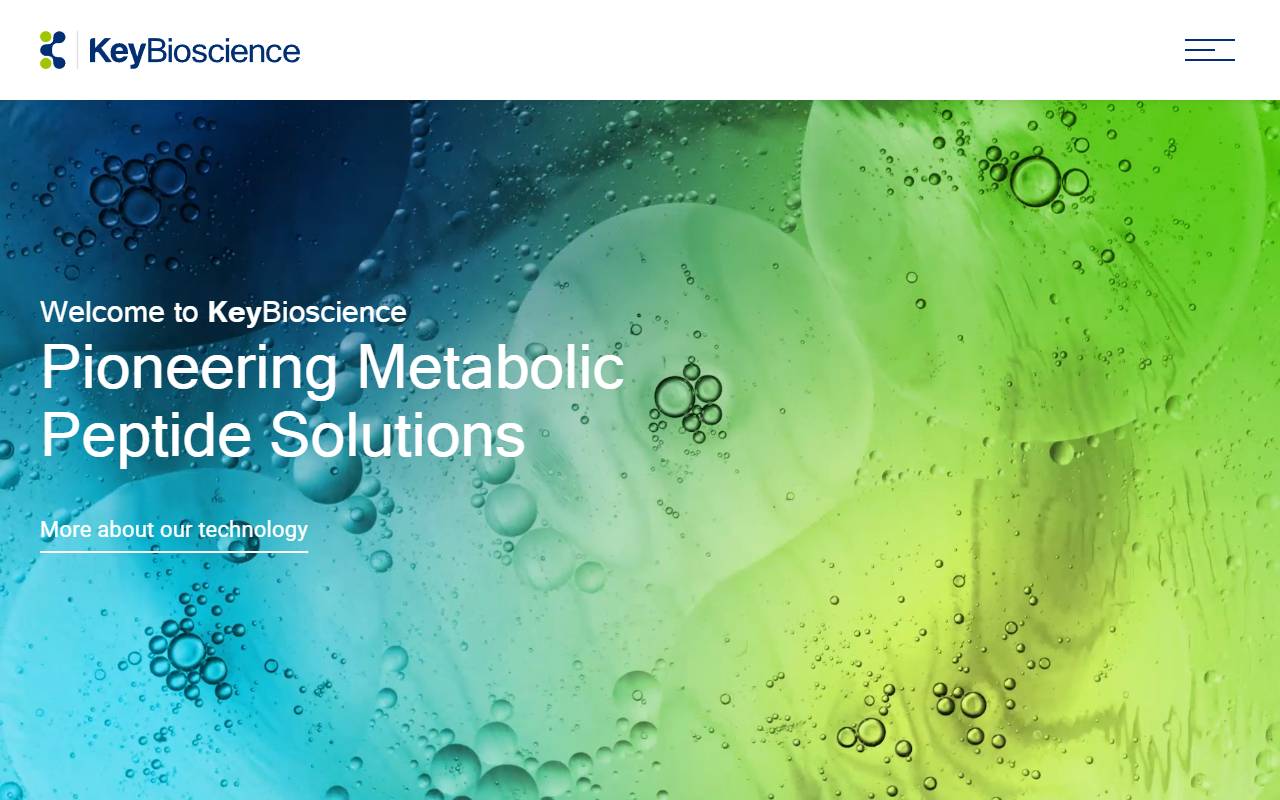 Anteprima del sito: KeyBioscience SA