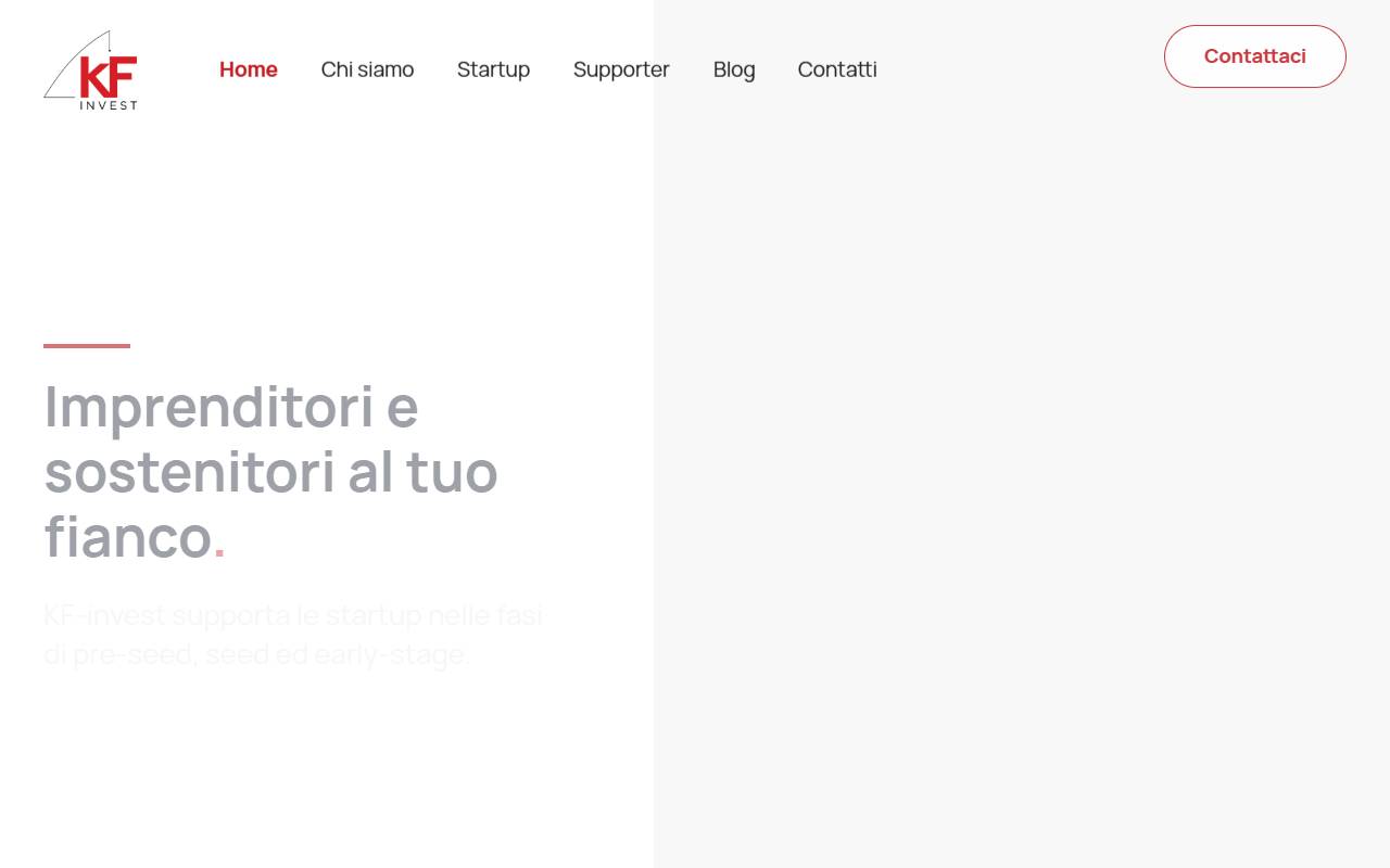 Anteprima del sito: KF-Invest Sagl