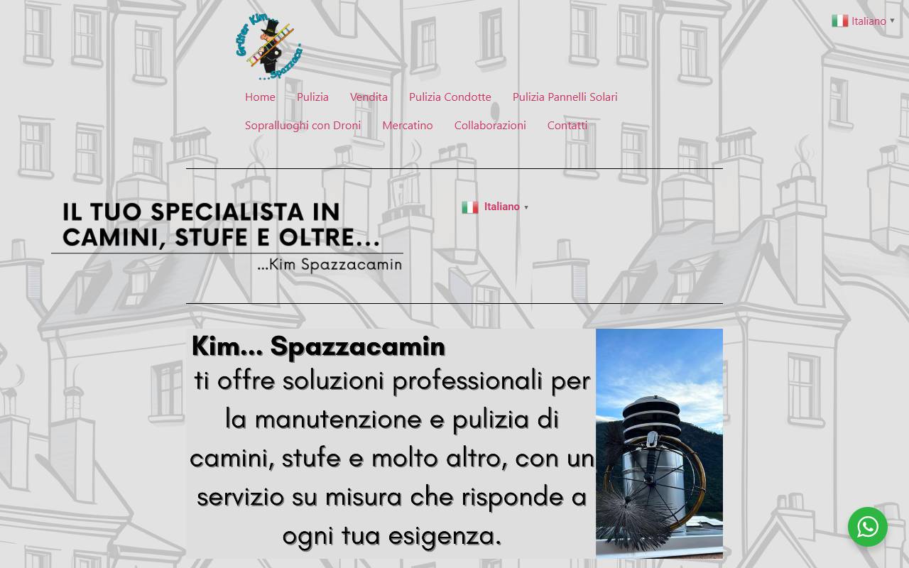 Anteprima del sito: Grüter Kim Spazzacamino