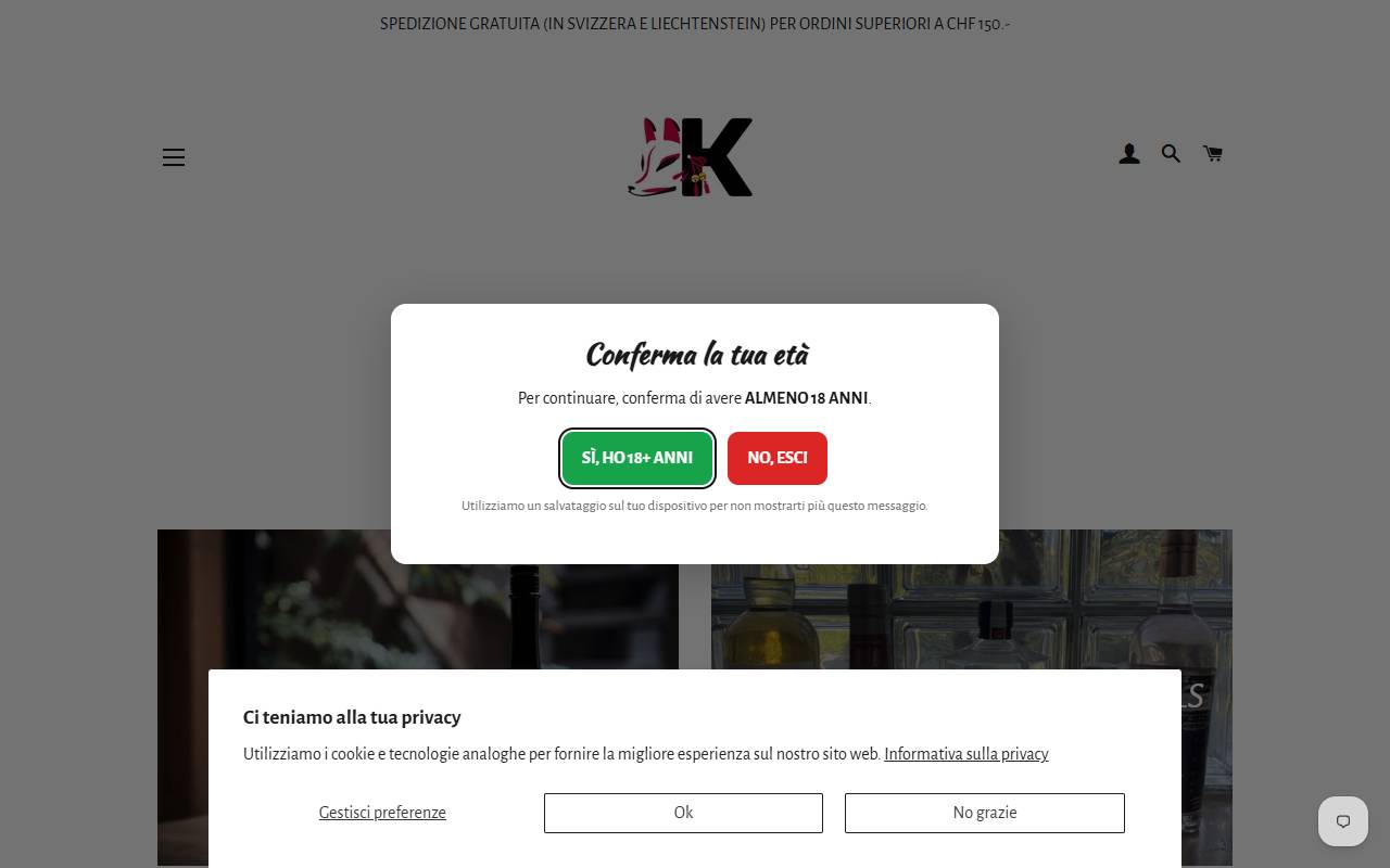 Anteprima del sito: Kitsune Trading Sagl