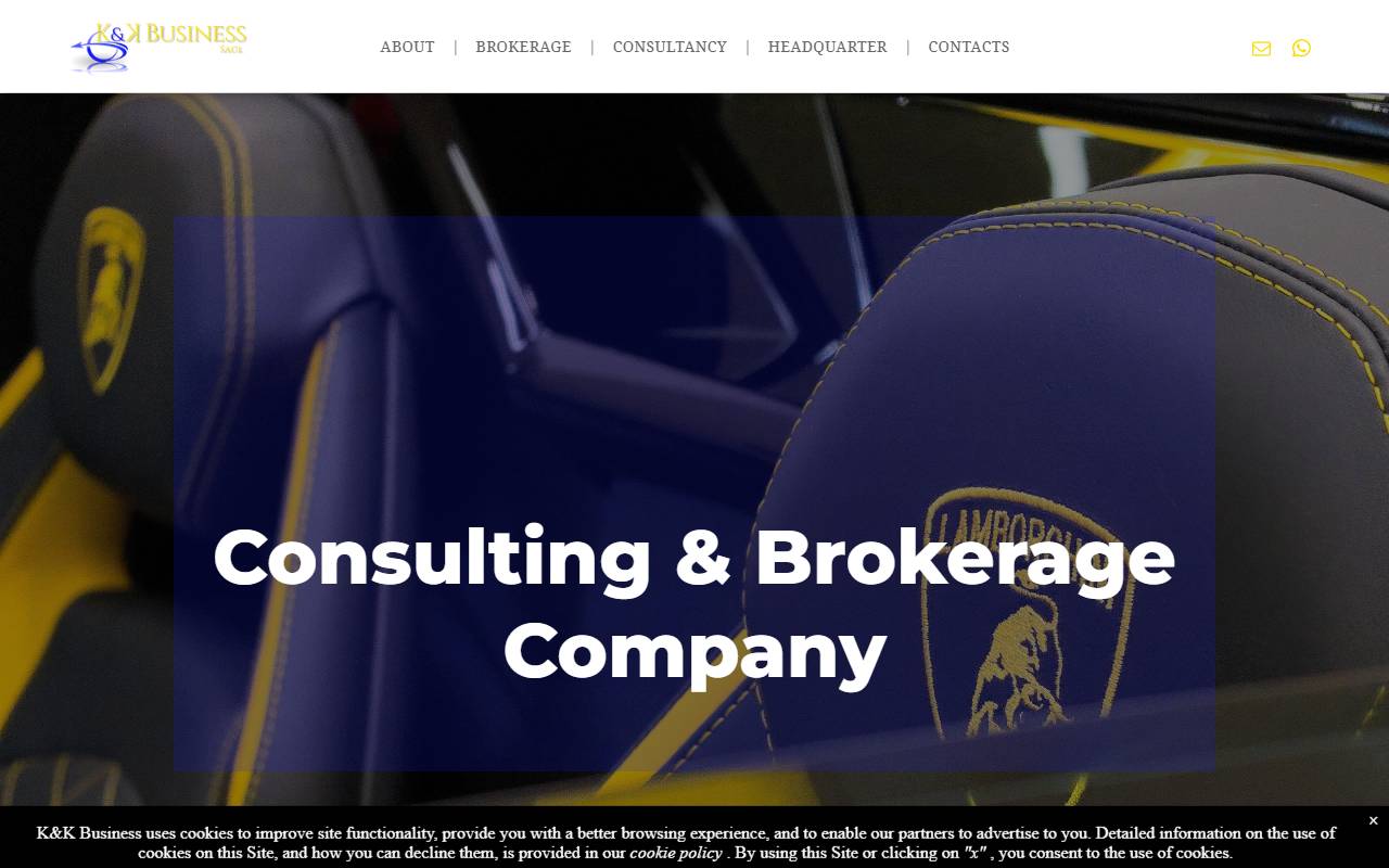 Anteprima del sito: K&K Business Sagl