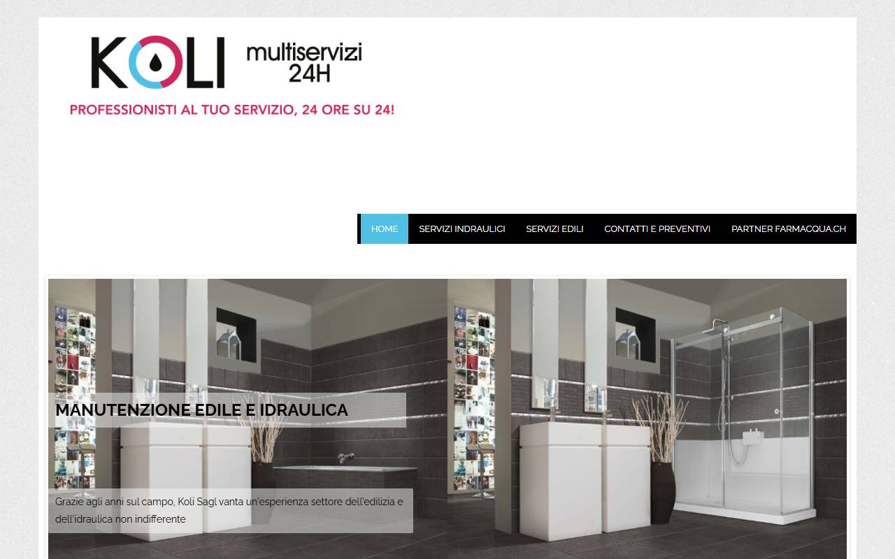 Anteprima del sito: KOLI MULTISERVIZI SA