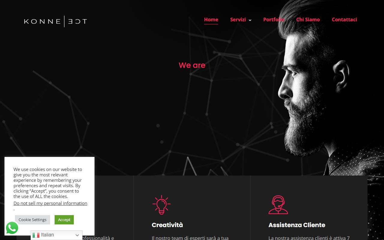 Anteprima del sito: Konneect Sagl