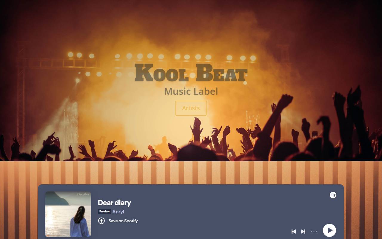 Anteprima del sito: Koolbeat Sagl