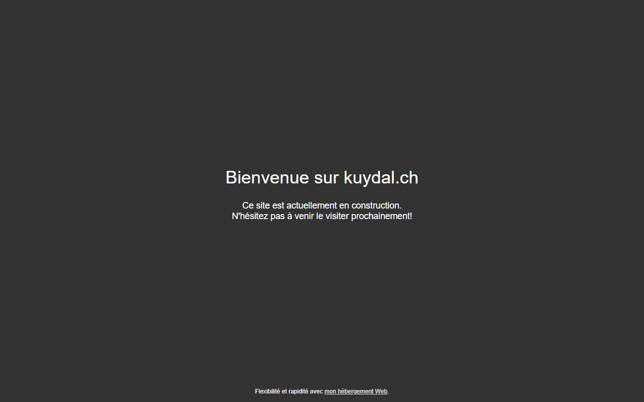 Anteprima del sito: Kuydal di Enea Solari