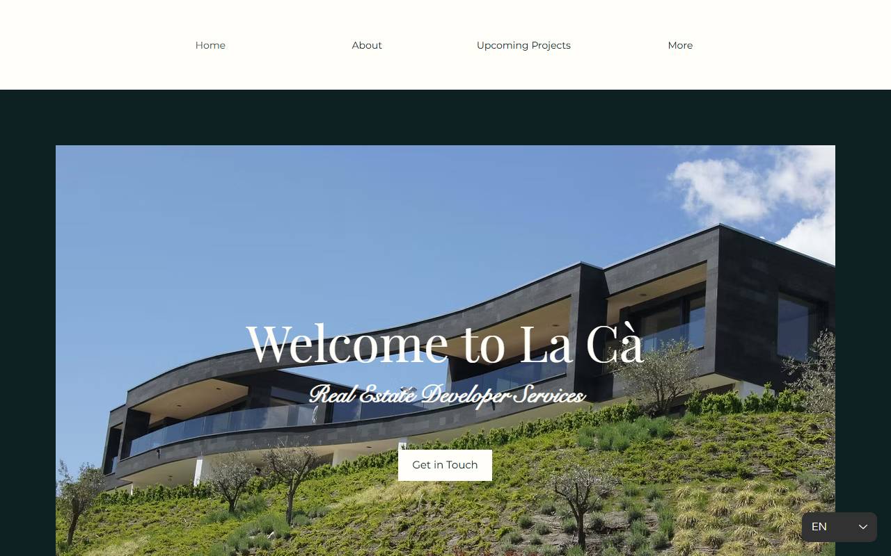 Anteprima del sito: La Cà SA