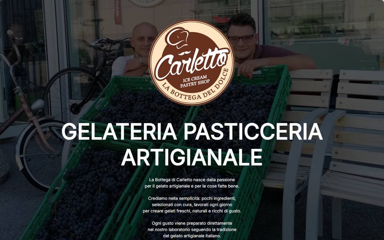 Anteprima del sito: La Bottega di Carletto Sagl