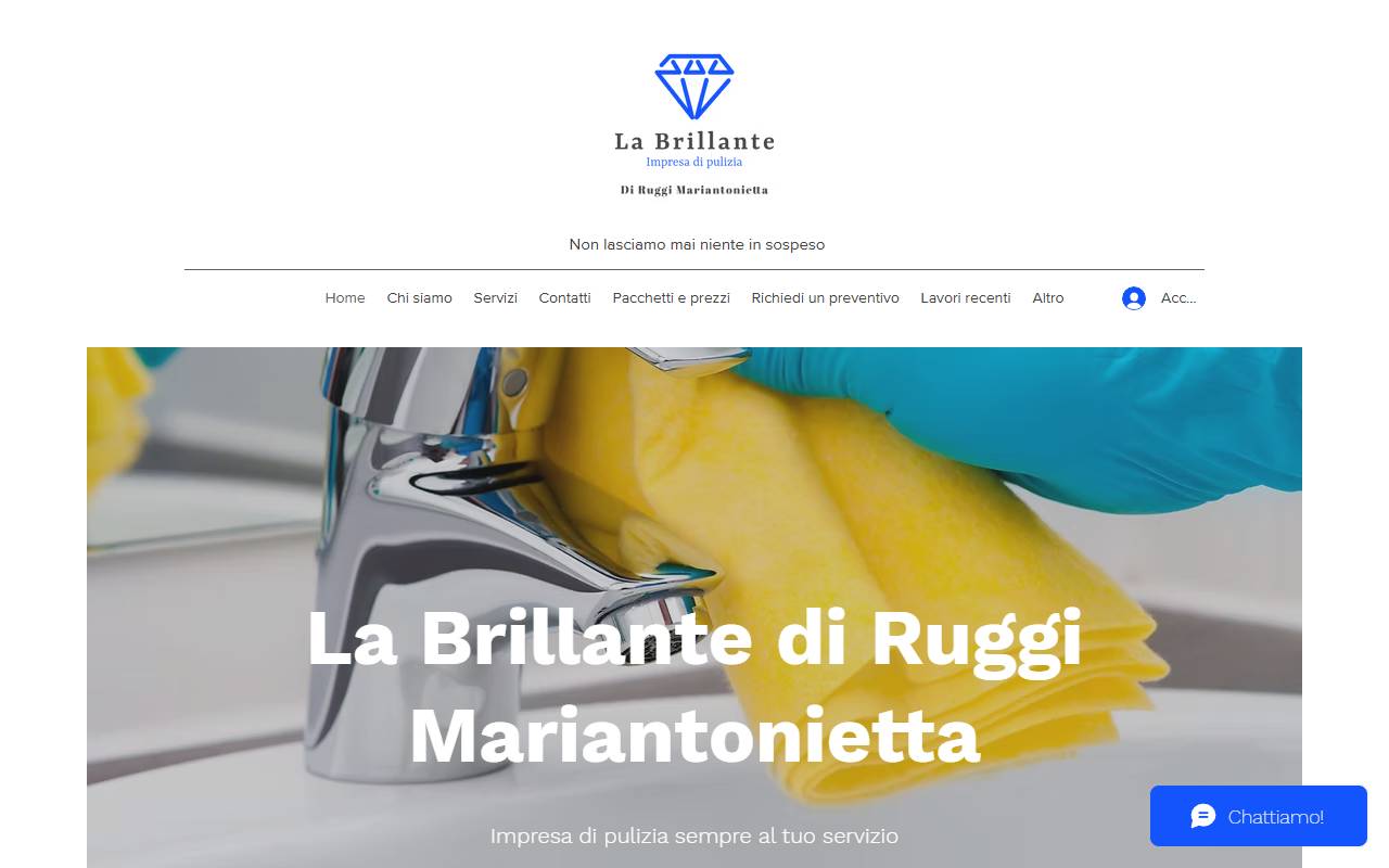Anteprima del sito: La Brillante di Ruggi Mariantonietta