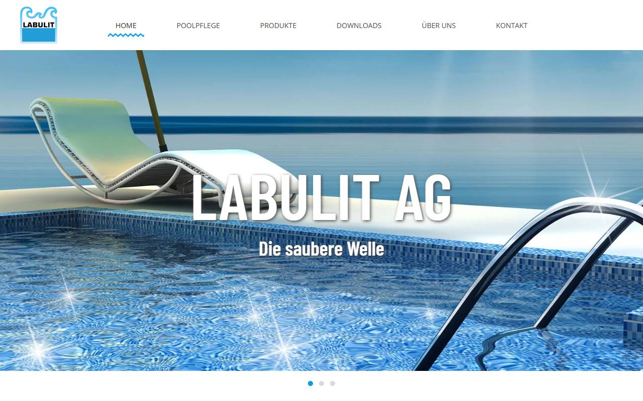 Anteprima del sito: Labulit AG