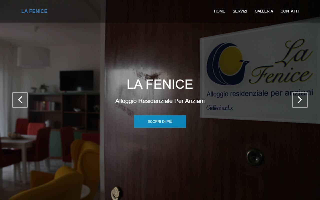 Anteprima del sito: La Fenice Casa Sagl